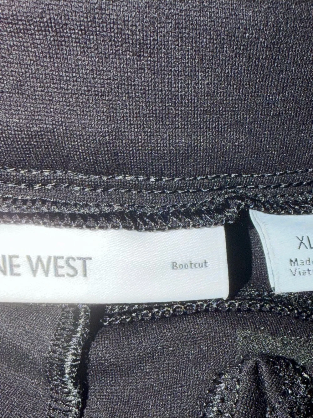 Nine West Men's Black Pull-On Knit Pants